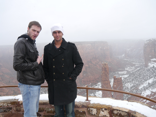 Ben and Col at Canyon de Chelly