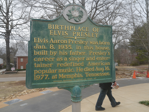 The birthplace of Elvis Presley