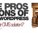 Pros and Cons of Using WordPress as a CMS!